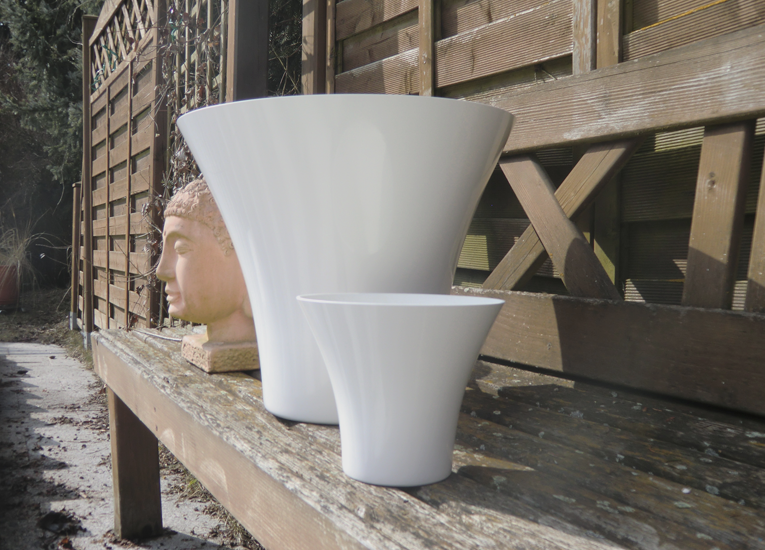 Von Johann Blumentopf, Treepot, GFk Blumentopf, Cfk Topf, Composite Bauteil, Negativform, Gussform