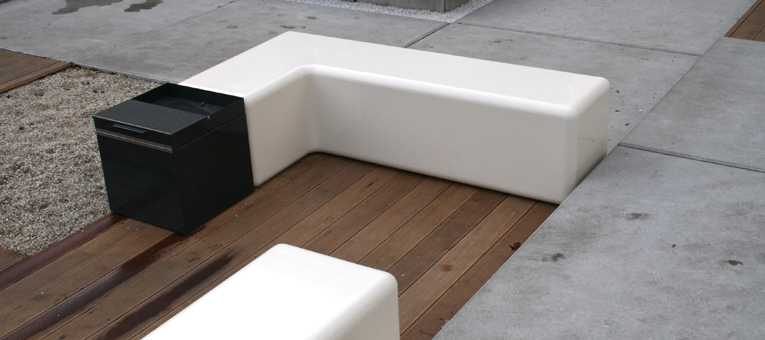 Von Johann, Architektur, Wifi Wien, Aussenmöbel, Aussenraumgestaltung, Composite Bauteil, fibre glass furniture, harte Oberfläche, Kratzfest, Witterungsbeständig