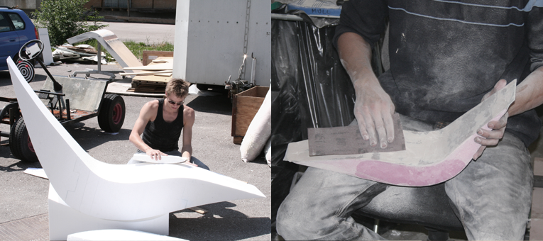 Von Johann, Christoph Fraundorfer, Rocking Chair, Prototyp